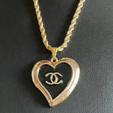 CC Black Heart Necklace RC