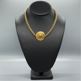 Repurposed Medallion Choker