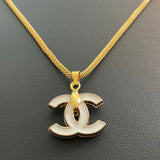 CC  Logo Necklace