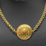 Repurposed Medallion Choker