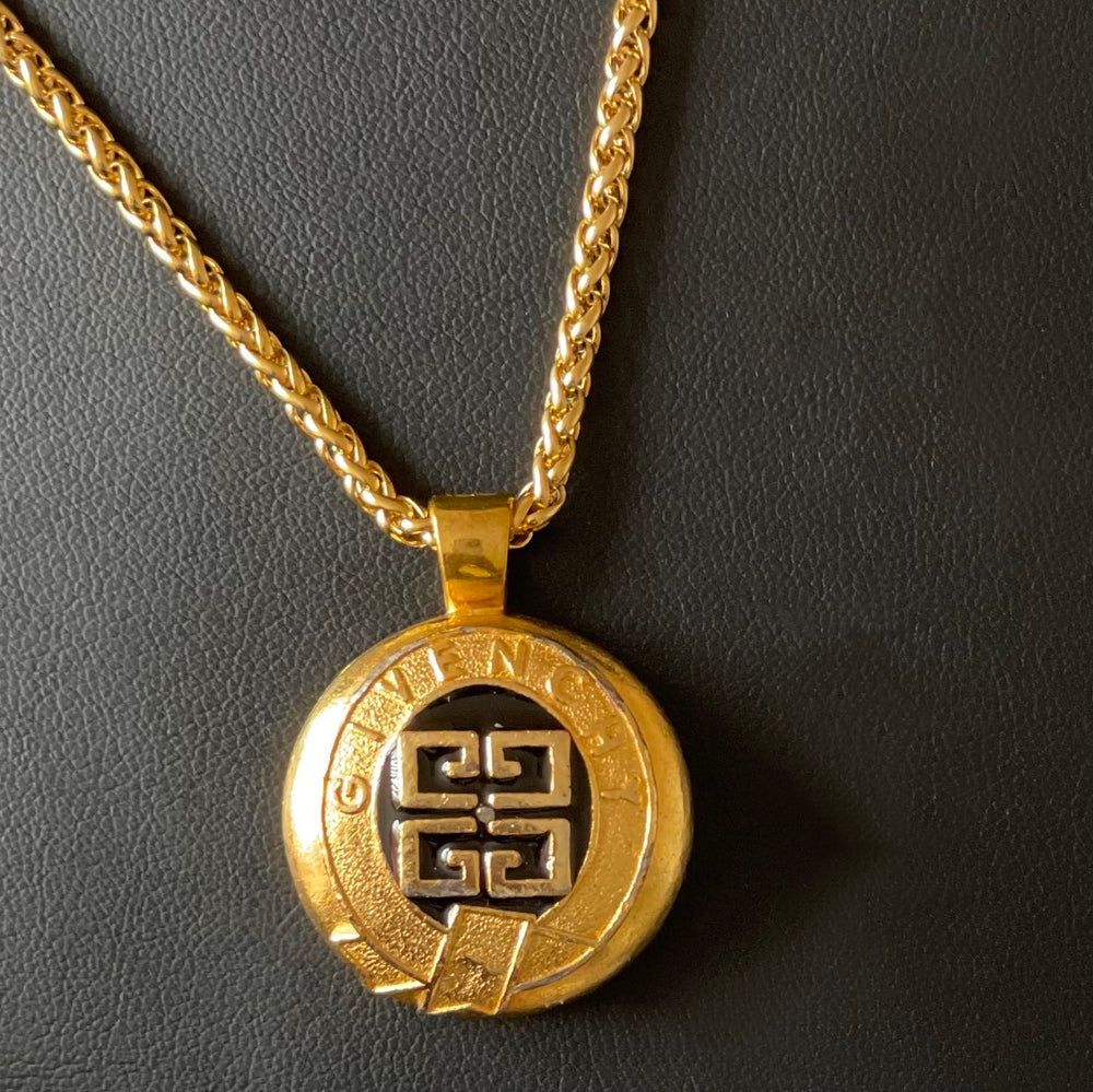 Repurposed Givenchy Pendant Necklace